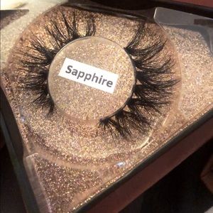 3D mink lashes, cruelty free, reusable 💎✨